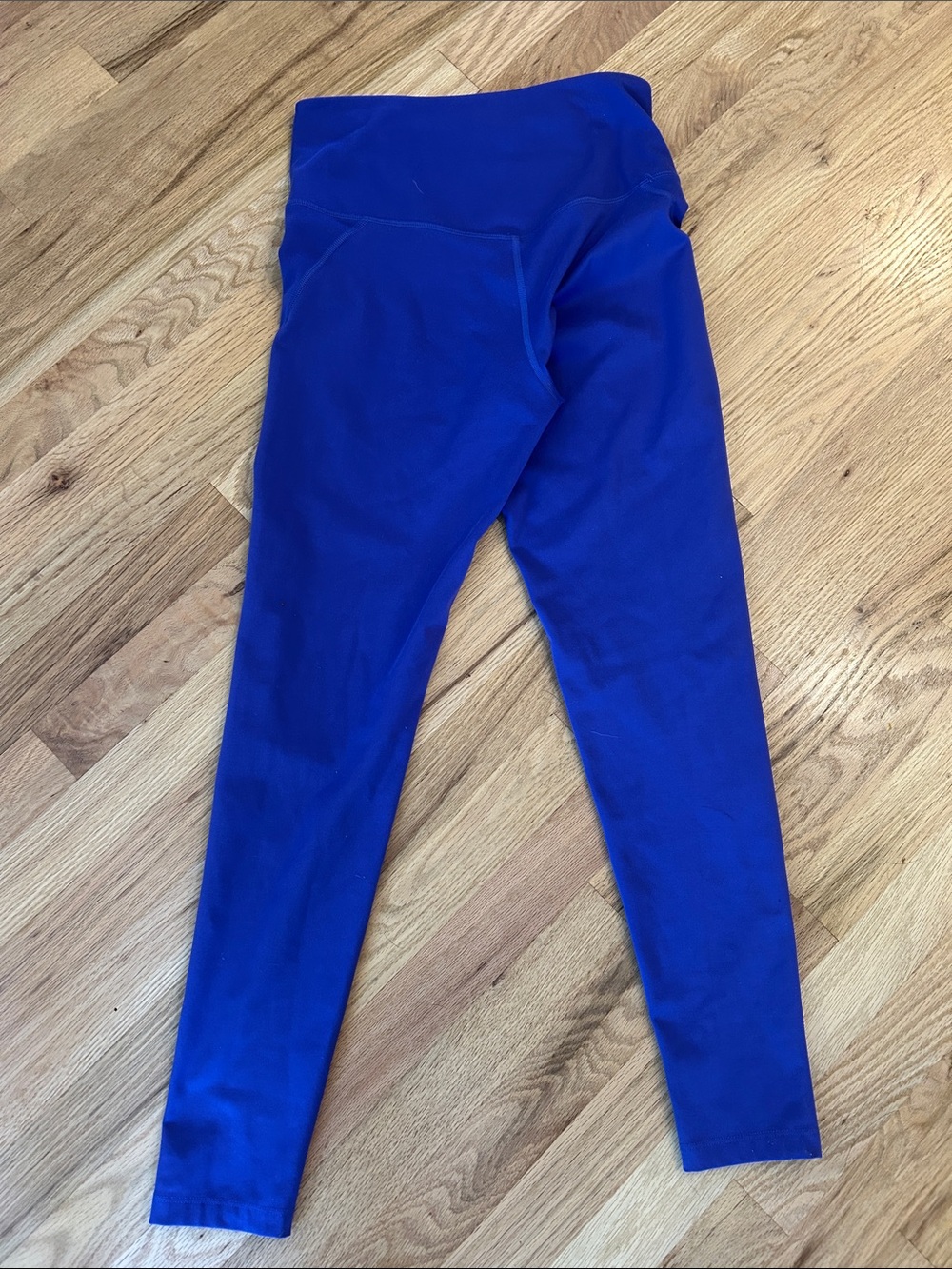 girlfriend collective cobalt blue leggings - women’s medium - Picture 3 of 3
